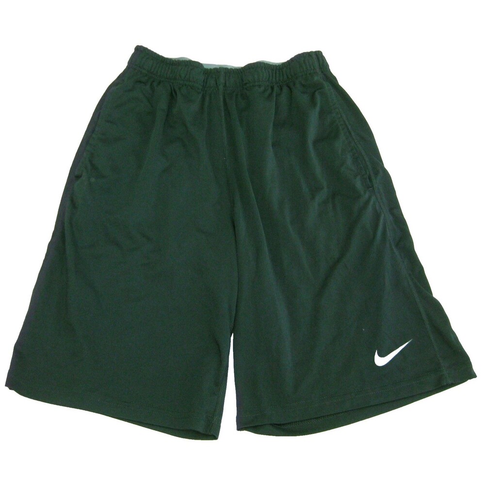 Nike Athletic Shorts Mens Small Black Dri-Fit Pockets Logo Running Tennis Gym